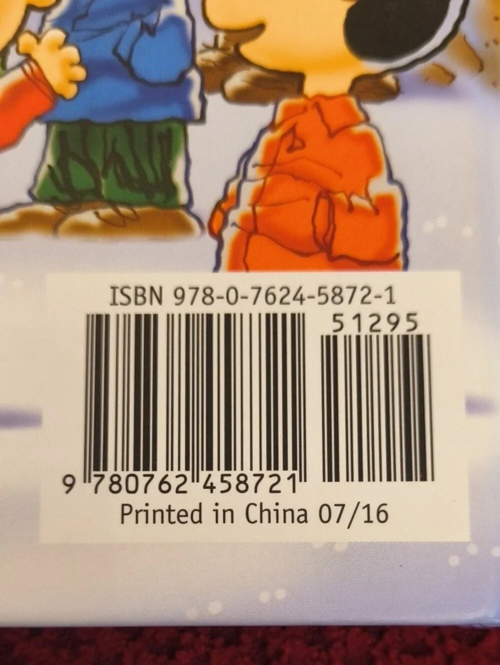A Charlie Brown Christmas Hardcover Book GU